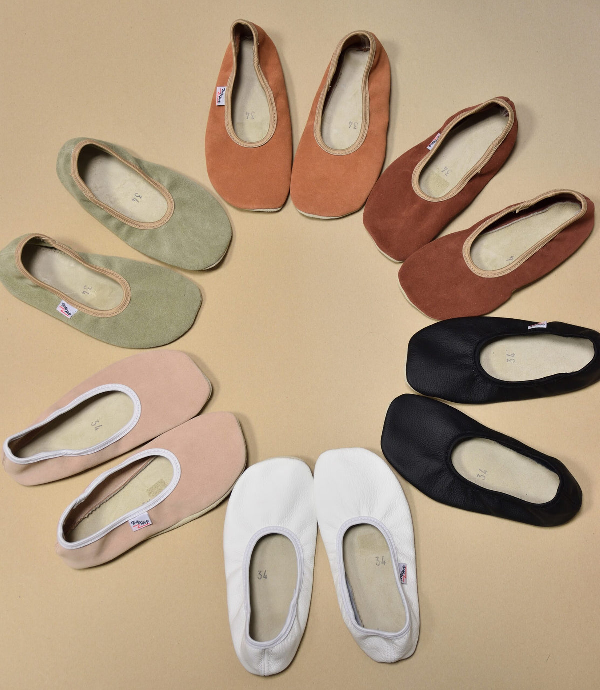 Barefoot Slippers - White